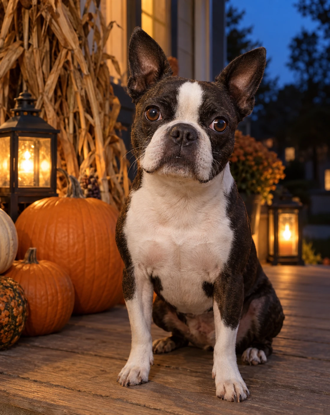 Halloween porch