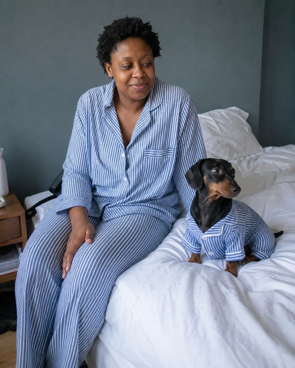 Matching pajamas