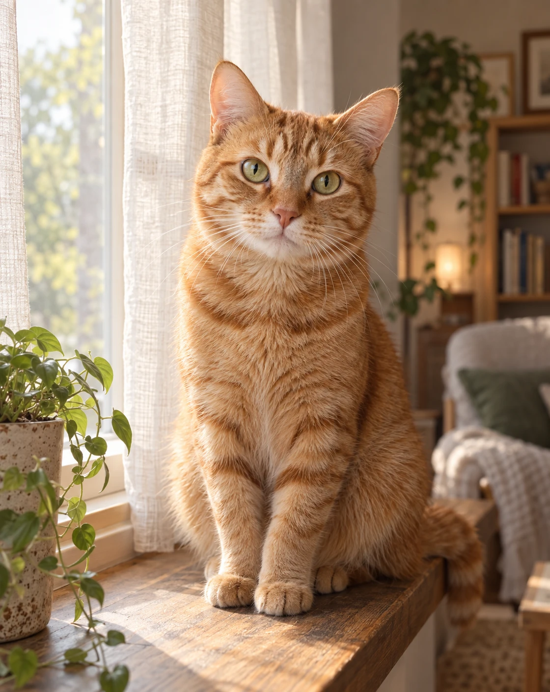 Sunlit window